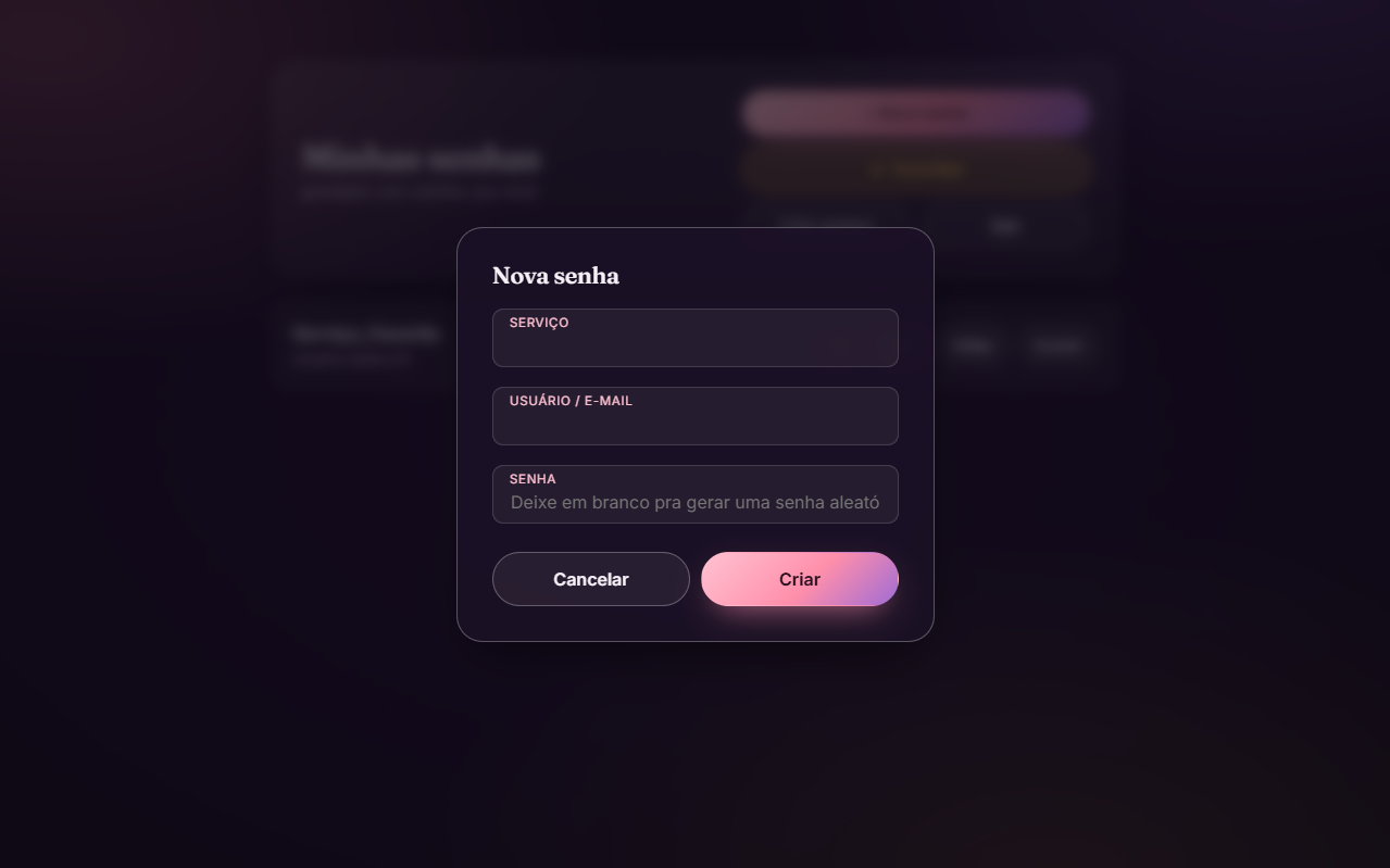 Nova Senha
